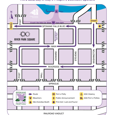 2026 Armed Forces Parade Map